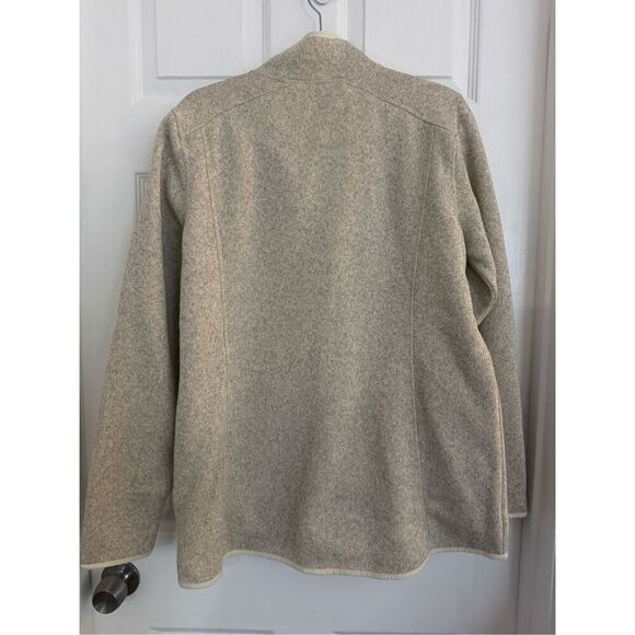 LL Bean Fleece Knit Stand Collar long sleeve - Picture 11 of 11